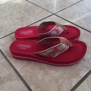 Coach Juanita flip flops / sandals